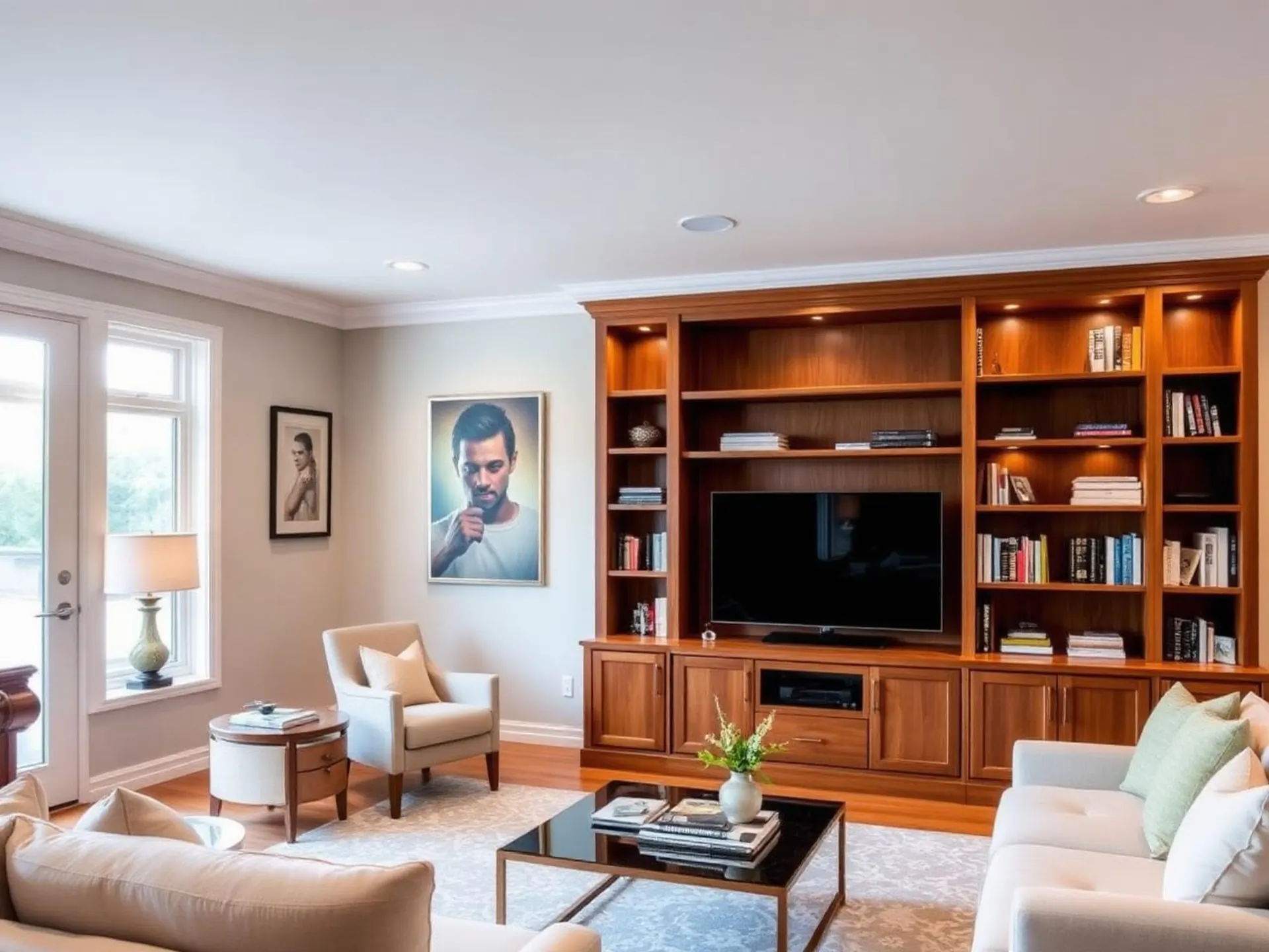 Built-In Wood Cabinetry