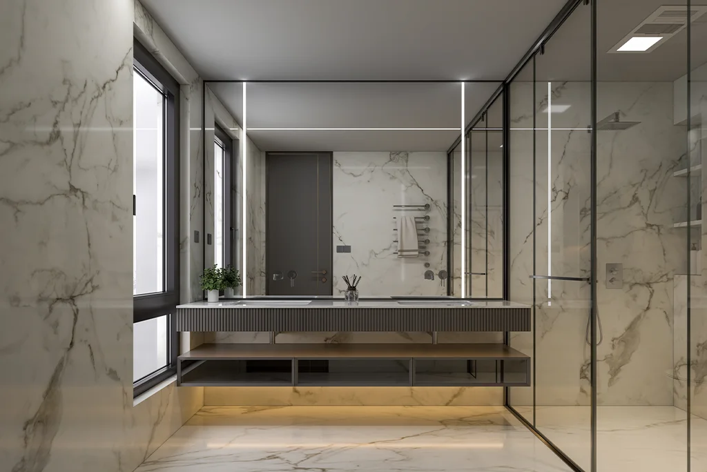 Marble Floating Vanity