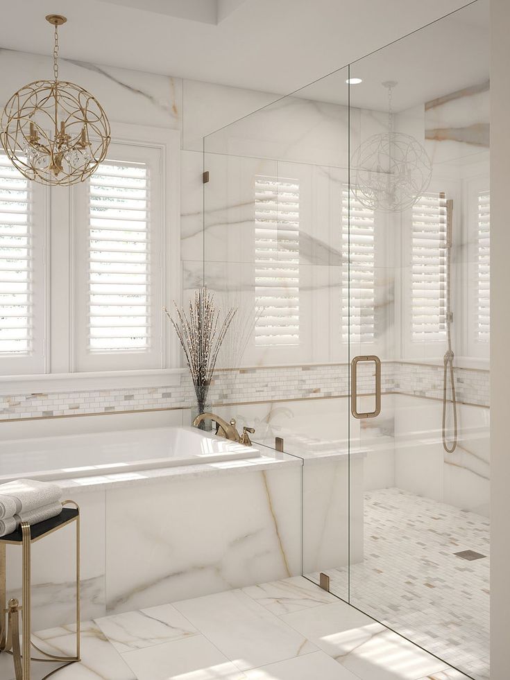Calacatta Master Bath